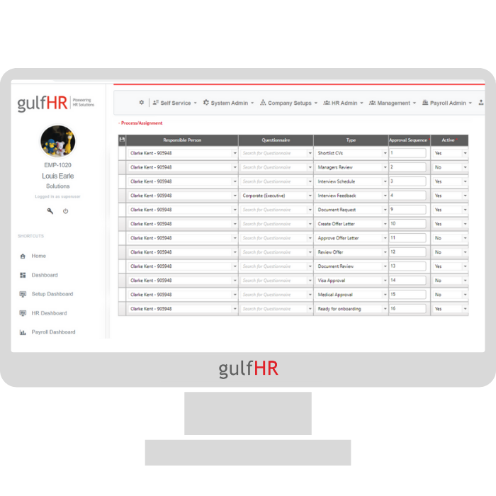 gulfHR recruitment-Process