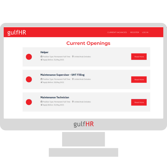 gulfHR Recruitment Portal