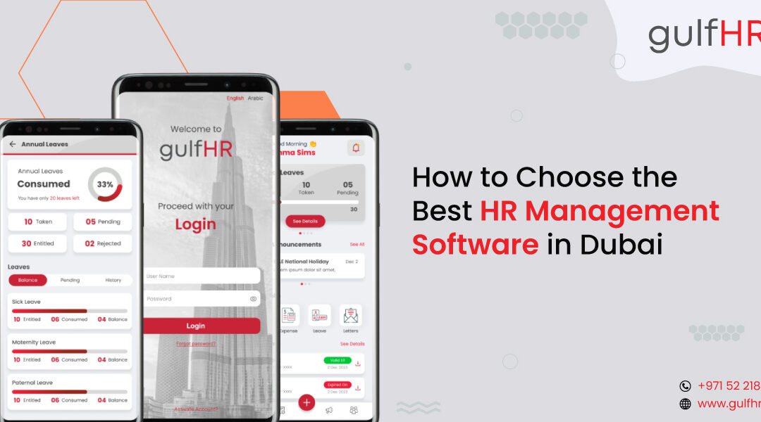 How to Choose the Best HR Management Software in Dubai