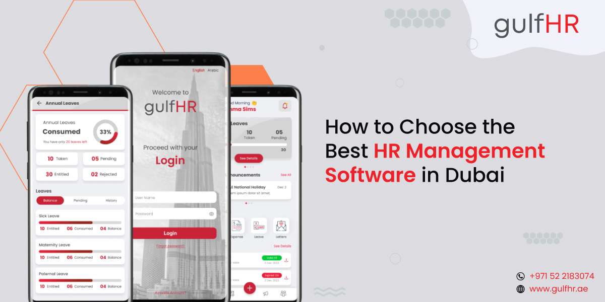 Choose the Best HR Management Software in Dubai